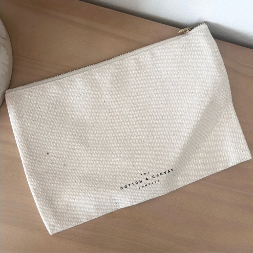 Sun Kissed Canvas Pouch